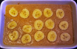 Banana cake mix