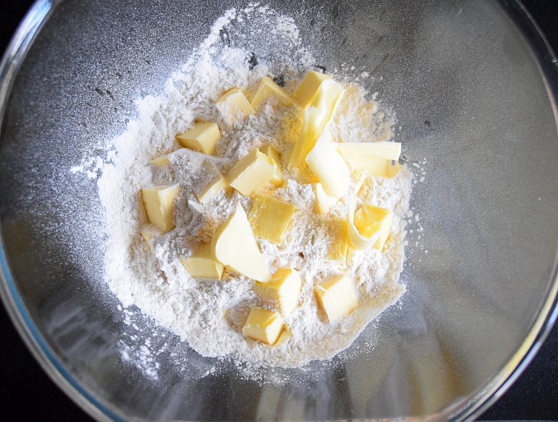 flour and butter