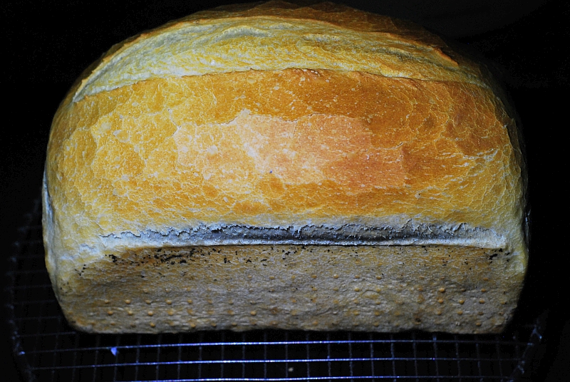 Biały chleb z foremki