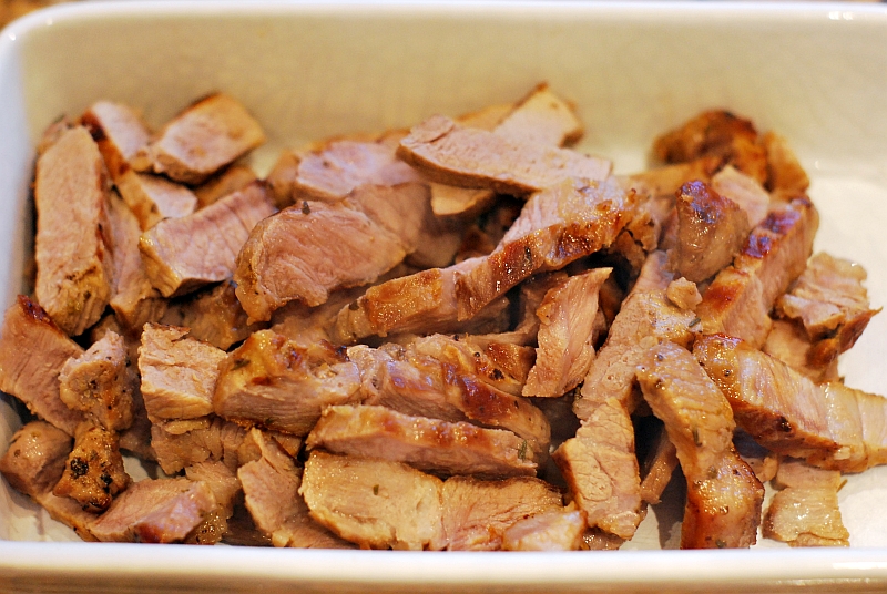 sliced pork shoulder