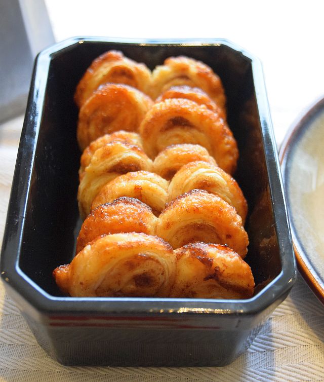 Tray of Palmiers